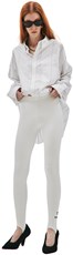 Balenciaga Leggings in white with loops 202739
